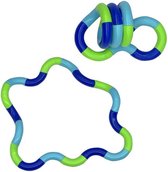 Tangl Fidget toys - fidget - fidget toys teezer - theraphy  - blauw/groen