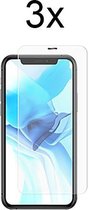 iPhone xr screenprotector glas - Beschermglas iphone xr screen protector - screenprotector iphone xr - 3 stuks