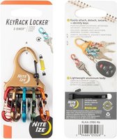 Nite Ize - Keyrack Locker - S-Biner - Sleutelhanger