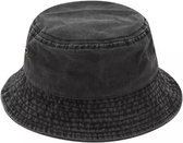 Bucket hat - Maat One Size - Zwart