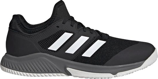adidas adidas Court Team Bounce Sportschoenen - Maat 42 - Mannen - zwart - grijs