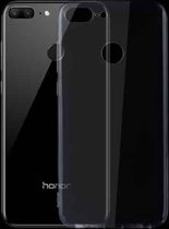 Voor Huawei Honor 9 Lite 0 75 mm ultra-dunne transparante TPU beschermhoes (transparant)