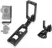 BEXIN voor Nikon Z7 / Z6 Push-Pull Type Aluminium Verticale Shoot Quick Release L Plate Bracket Base Holder