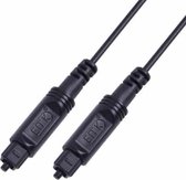 25m EMK OD2.2mm digitale audio optische vezelkabel kunststof luidspreker balans kabel (zwart)