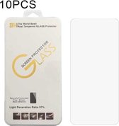 Voor ELEPHONE A7H 10 STUKS 0.26mm 9H 2.5D Gehard Glasfilm