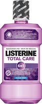 Listerine - Mondwater - Mondspoeling - Total Care 6 in 1 - Complete 6-Voudige Werking - Clean Mint Smaak - 2 x 500 ml