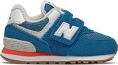 New Balance Sneakers - Maat 22.5 - Unisex - blauw - wit