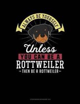 Always Be Yourself Unless You Can Be a Rottweiler Then Be a Rottweiler