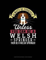 Always Be Yourself Unless You Can Be a Welsh Springer Then Be a Welsh Springer