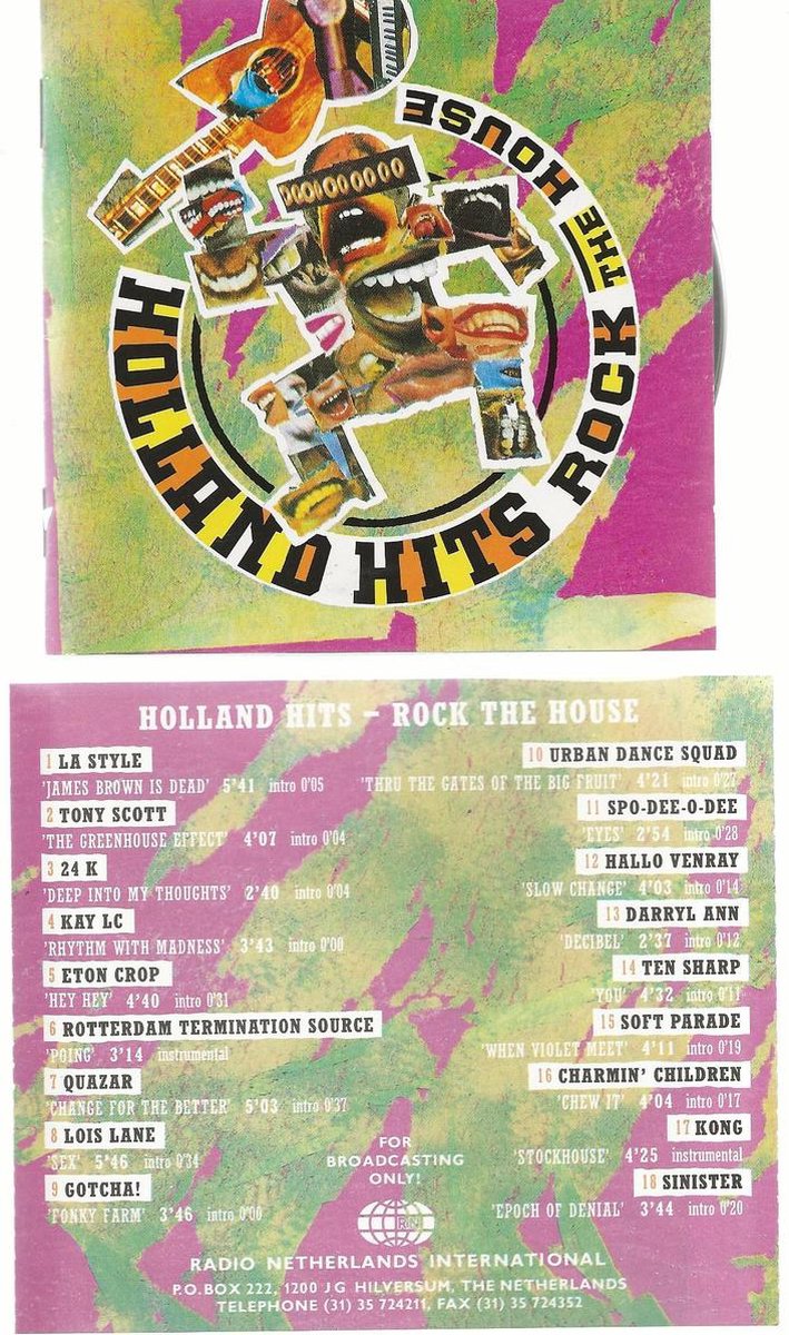 Holland Hits Rock The House