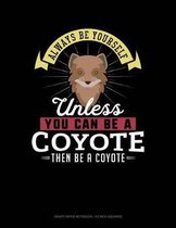 Always Be Yourself Unless You Can Be a Coyote Then Be a Coyote