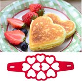 Siliconen taart schimmel bakken Tools DIY Multi vorm Cake schimmel keuken accessoires  10 gaten hartvormige