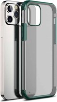 Voor iPhone 12 6.7 inch Magic Armor TPU + PC Combinatie Case (Donkergroen)
