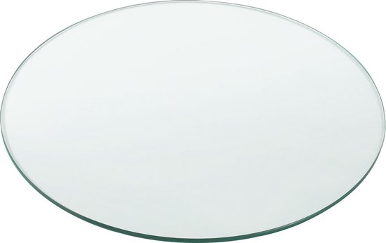 Glasplaat ESG veiligheidsglas 8 mm voor tafels Ø70 cm