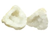 Bergkristal geode / Kwarts geode 1,1 kg