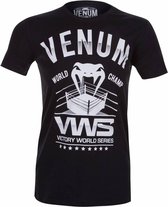 Venum Victory World Series T Shirt Zwart VWS maat M
