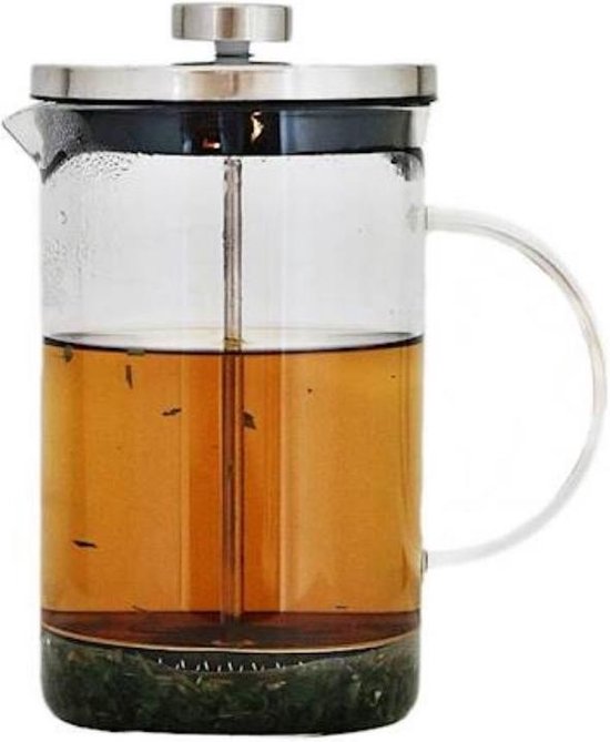 Cafetière Orange85 - Thee - Presse française - Café - 800 ml - Mousseur à lait