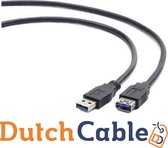 Dutch Cable USB Verleng cable 2 Meter 2.0