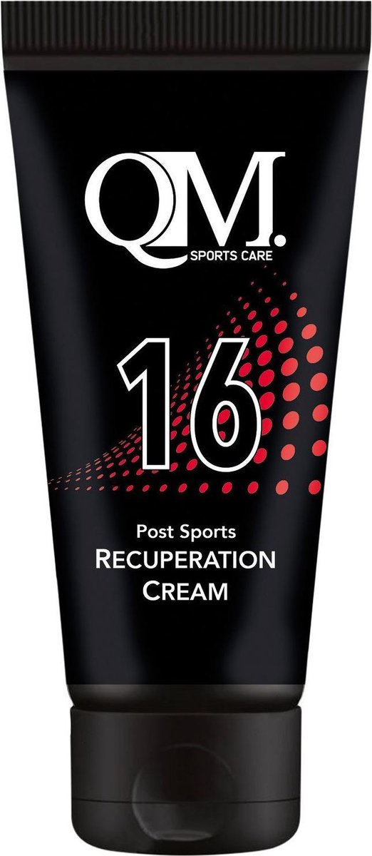 QM Sportscare 16 tube Recuperation Cream 150ml