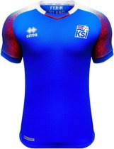 Errea voetbalshirt Ijsland maat XS (12 a 14 jaar)