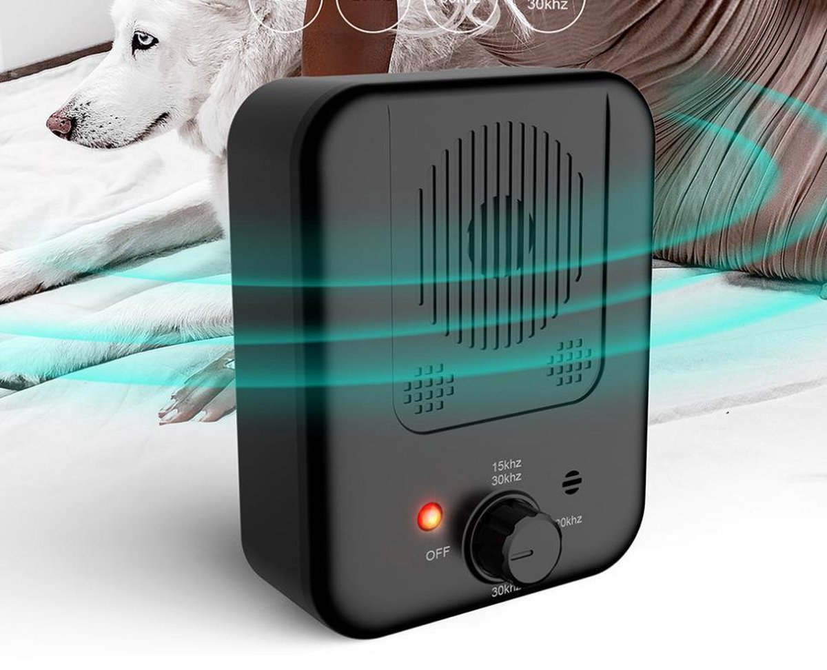 ultrasoon afschrikmiddel voor hondenschors met uv-lichtbe
