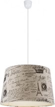Globo metallic hanglamp - 1x E27 max. 60W - 230V