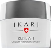 IKARI Renew 1 - Matterende dag- & nachtcrème voor zeer vettige huid - Ultra Light Emulsion (50ml)
