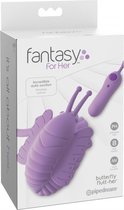 Butterfly Flutt-Her - Purple - Silicone Vibrators -