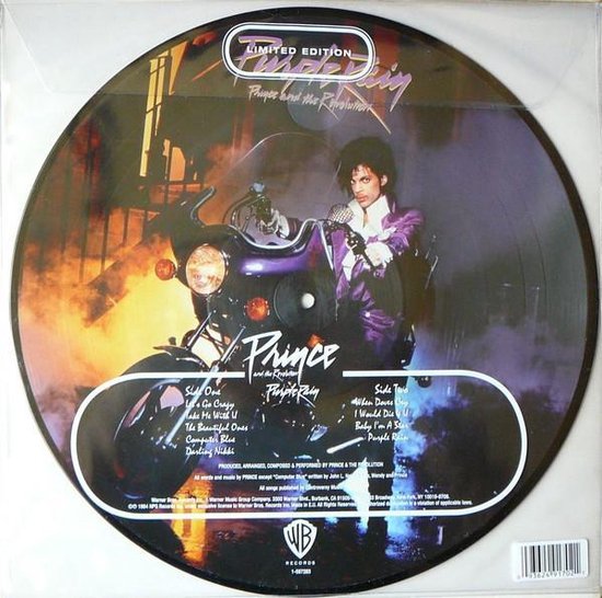 Prince Purple Rain Picture Disc - 1xLP met The Beautiful Ones - 22