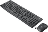Logitech MK295 Silent - Draadloze Muis en Toetsenbord - QWERTY ISO - Zwart
