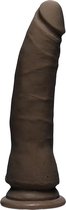 The D - Thin D - 7 Inch Ultraskyn - Chocolate - Realistic Dildos -