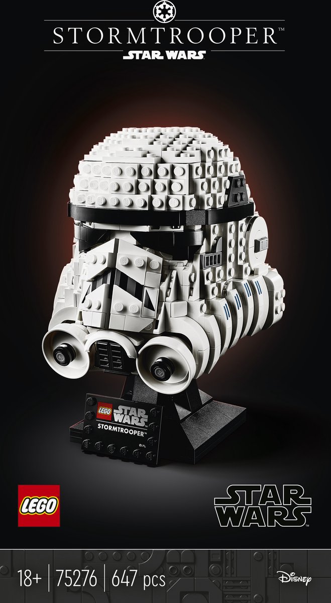 LEGO Star Wars Stormtrooper helm 75276 — afbeelding 20