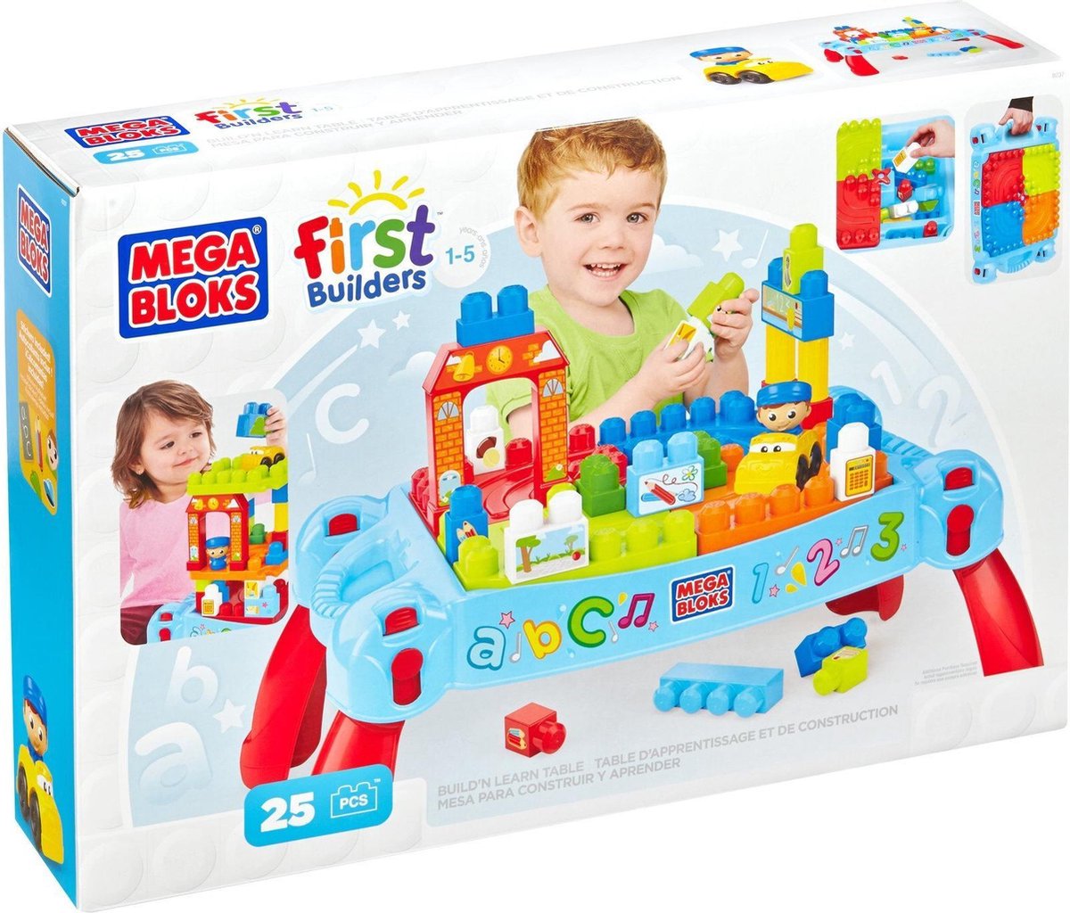 Mega Bloks Maxi 3 in 1 Bouwtafel