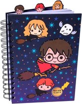 Harry Potter Notitieboek Zweinstein Led Junior A5 Papier Blauw