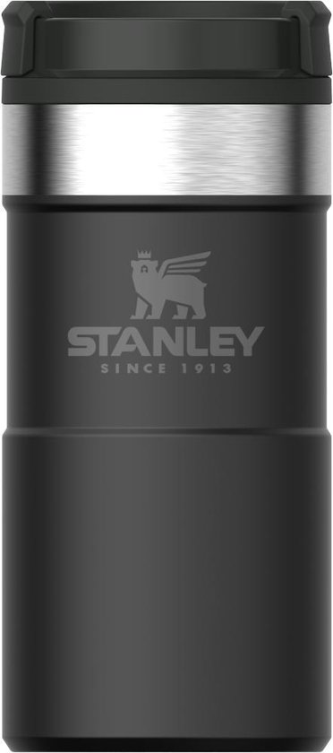 Stanley The NeverLeak™ Travel Mug 0,25L NEW - Thermosfles - Matt Black