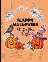 Happy Halloween Coloring Book