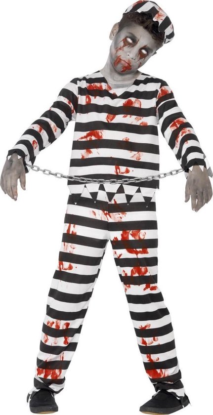 Gevangene zombie Halloween kostuum voor jongens - Kinderkostuums - 122/134"  | bol.com