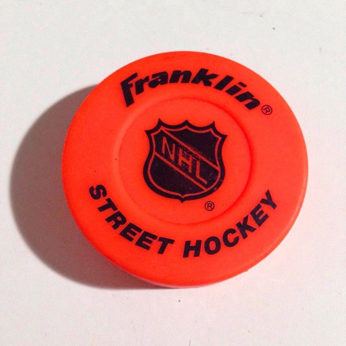 Franklin Straathockey-puck High Density 75 Mm Vinyl Oranje