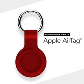 AirTag Sleutelhanger | Siliconen houder voor AirTag | Rood
