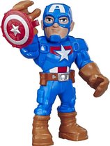 Marvel Super Hero Adventures Mighties Captain America - Speelfiguur 25cm