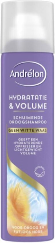 Andrelon Droogshampoo Schuimend Hydratatie Volume 200 Ml Bol andrelon-droogshampoo-schuimend-hydratatie-volume-200-ml-bol