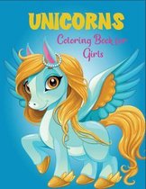 Unicorns coloring book for Girls