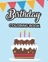 Birthday Coloring Book