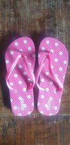 Rival teenslipper roze mt 33