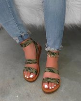 Zomer Slippers/sandalen lopen super lekker damesschoenen dames fashion 2021  : | bol.com