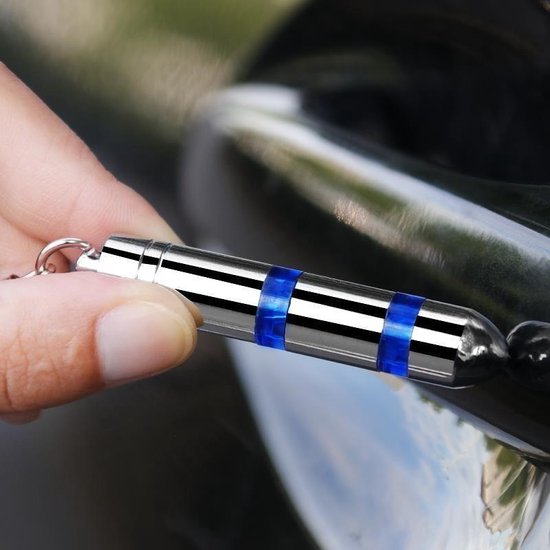SYSTEM S Auto antistatische sleutelhanger spanning ontlader in zwart