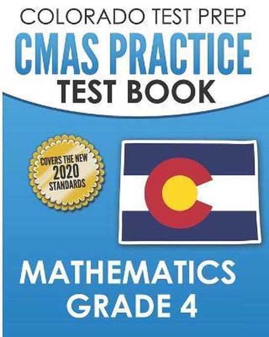 COLORADO TEST PREP CMAS Practice Test Book Mathematics Grade ... - cover