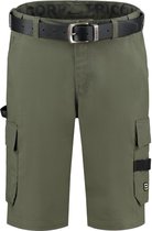 Tricorp Werkbroek Twill Kort 502025 Army - Maat 52