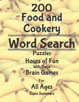 200 Exciting Large Print Food and Cookery Word Search Puzzles