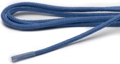 ARIESZZZ - Schoenveters - Kobalt Blauw Wax - rond 90 cm -  3 mm - 5-7 gaatjes